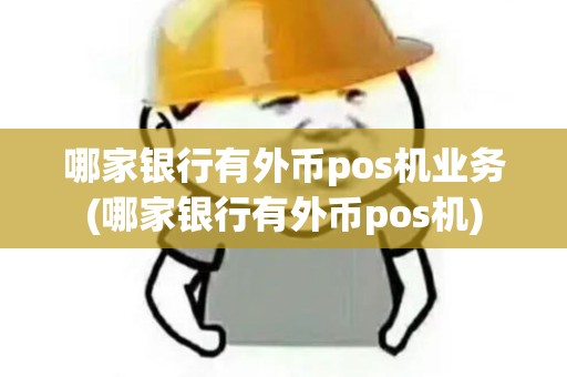 哪家银行有外币pos机业务(哪家银行有外币pos机)