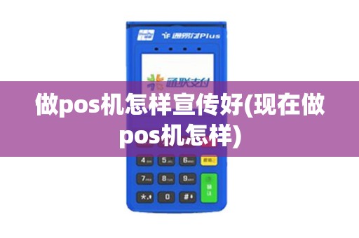 做pos机怎样宣传好(现在做pos机怎样)
