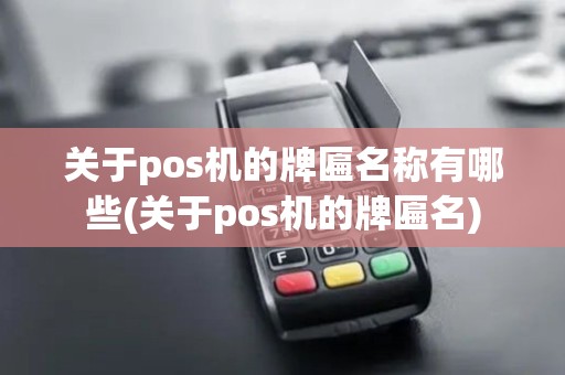 关于pos机的牌匾名称有哪些(关于pos机的牌匾名)