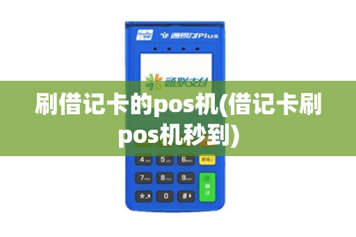 刷借记卡的pos机(借记卡刷pos机秒到)