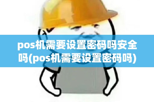 pos机需要设置密码吗安全吗(pos机需要设置密码吗)