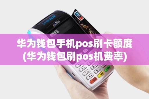 华为钱包手机pos刷卡额度(华为钱包刷pos机费率)