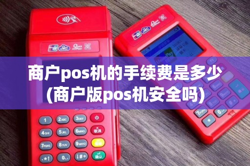 商户pos机的手续费是多少(商户版pos机安全吗)
