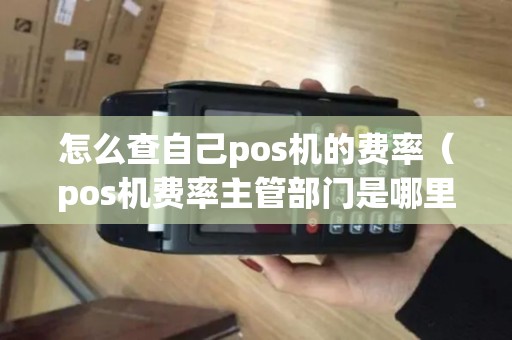 怎么查自己pos机的费率（pos机费率主管部门是哪里）