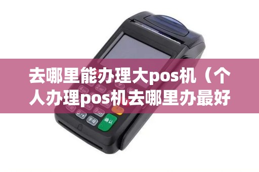 去哪里能办理大pos机（个人办理pos机去哪里办最好）