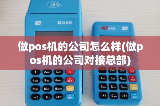 做pos机的公司怎么样(做pos机的公司对接总部)