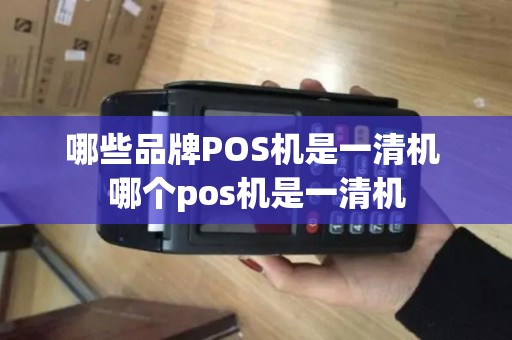哪些品牌POS机是一清机 哪个pos机是一清机