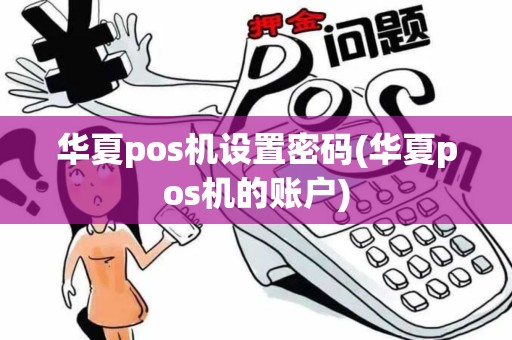 华夏pos机设置密码(华夏pos机的账户)
