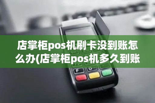 店掌柜pos机刷卡没到账怎么办(店掌柜pos机多久到账)