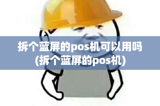 拆个蓝屏的pos机可以用吗(拆个蓝屏的pos机)