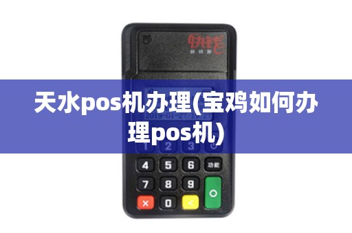 天水pos机办理(宝鸡如何办理pos机)