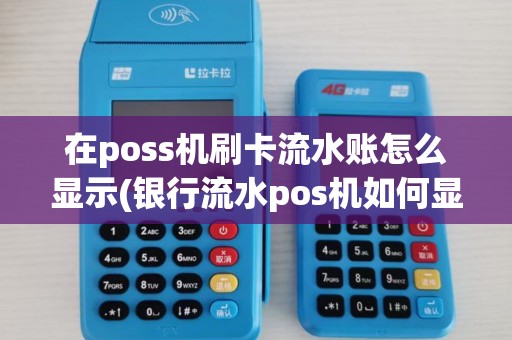 在poss机刷卡流水账怎么显示(银行流水pos机如何显示)