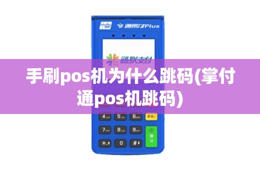 手刷pos机为什么跳码(掌付通pos机跳码)
