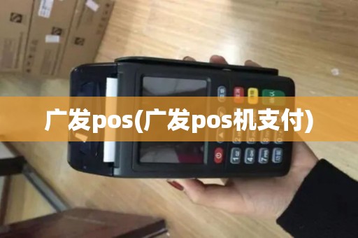 广发pos(广发pos机支付)