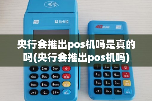 央行会推出pos机吗是真的吗(央行会推出pos机吗)