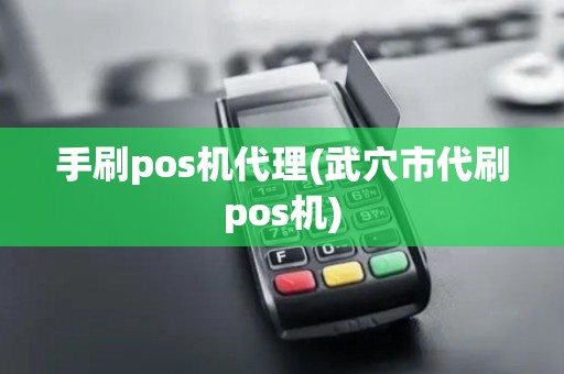 手刷pos机代理(武穴市代刷pos机)