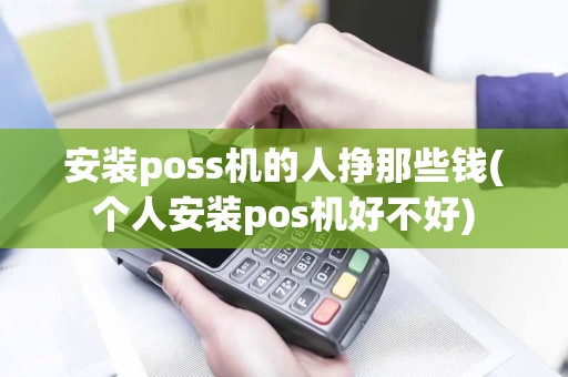 安装poss机的人挣那些钱(个人安装pos机好不好)
