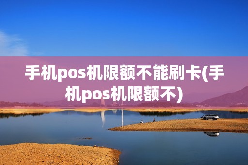 手机pos机限额不能刷卡(手机pos机限额不)