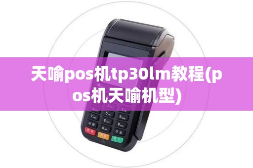 天喻pos机tp30lm教程(pos机天喻机型)