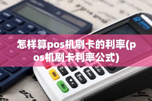 怎样算pos机刷卡的利率(pos机刷卡利率公式)