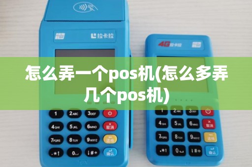 怎么弄一个pos机(怎么多弄几个pos机)