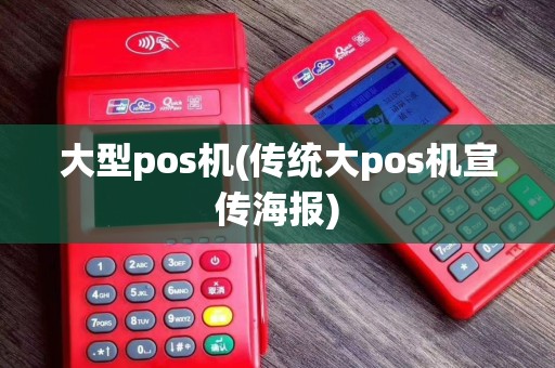 大型pos机(传统大pos机宣传海报)
