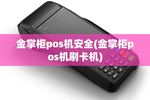金掌柜pos机安全(金掌柜pos机刷卡机)