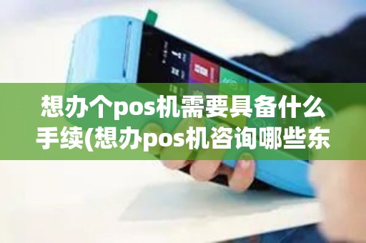 想办个pos机需要具备什么手续(想办pos机咨询哪些东西)