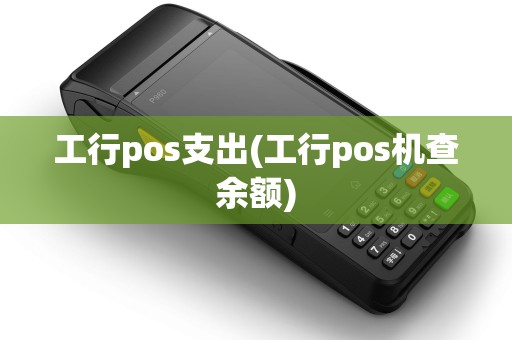 工行pos支出(工行pos机查余额)
