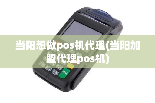 当阳想做pos机代理(当阳加盟代理pos机)