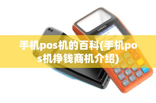 手机pos机的百科(手机pos机挣钱商机介绍)
