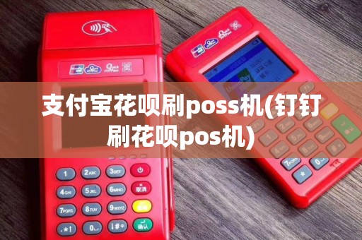 支付宝花呗刷poss机(钉钉刷花呗pos机)
