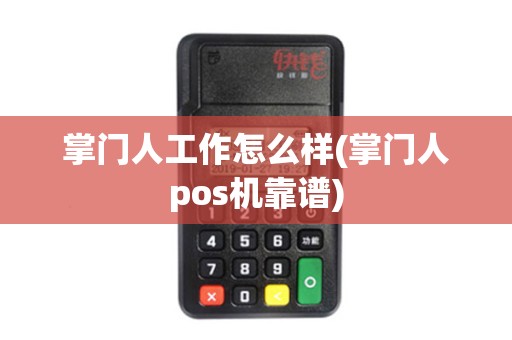 掌门人工作怎么样(掌门人pos机靠谱)