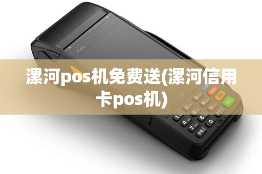 漯河pos机免费送(漯河信用卡pos机)