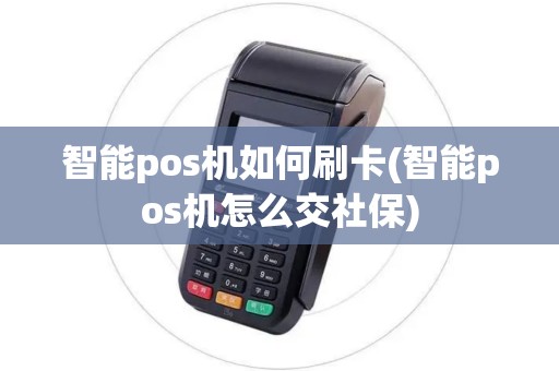 智能pos机如何刷卡(智能pos机怎么交社保)