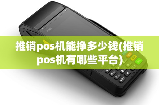 推销pos机能挣多少钱(推销pos机有哪些平台)