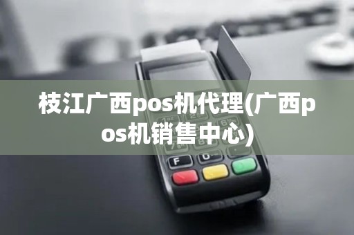 枝江广西pos机代理(广西pos机销售中心)