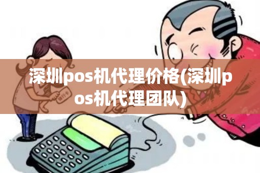 深圳pos机代理价格(深圳pos机代理团队)