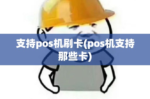 支持pos机刷卡(pos机支持那些卡)