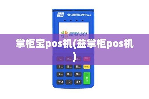 掌柜宝pos机(益掌柜pos机)