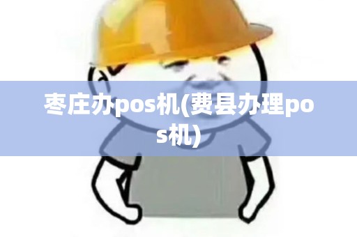 枣庄办pos机(费县办理pos机)