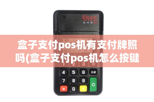 盒子支付pos机有支付牌照吗(盒子支付pos机怎么按键静音)