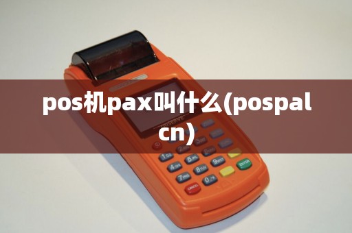 pos机pax叫什么(pospalcn)