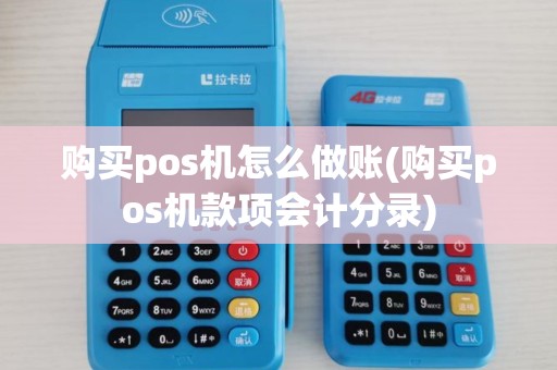 购买pos机怎么做账(购买pos机款项会计分录)