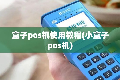 盒子pos机使用教程(小盒子pos机)