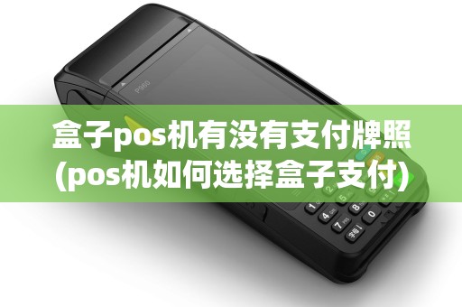 盒子pos机有没有支付牌照(pos机如何选择盒子支付)