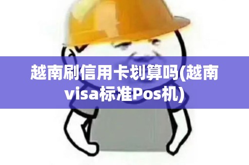 越南刷信用卡划算吗(越南visa标准Pos机)
