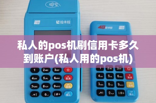 私人的pos机刷信用卡多久到账户(私人用的pos机)