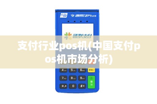 支付行业pos机(中国支付pos机市场分析)