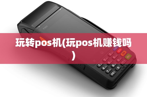 玩转pos机(玩pos机赚钱吗)